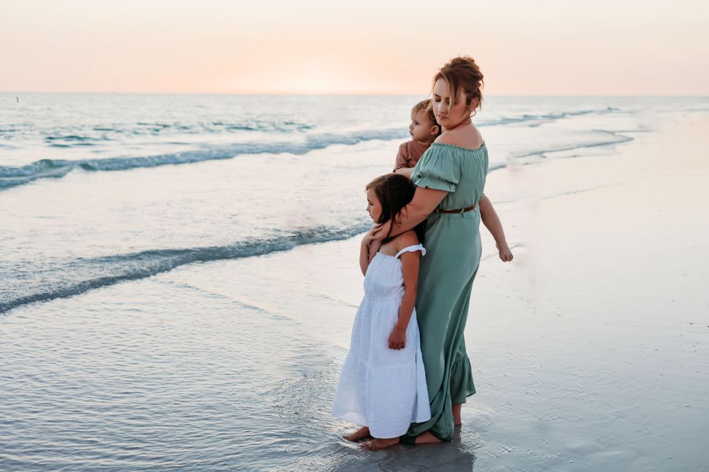siesta key mommy and me session